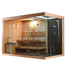 High Quality Modern Dry and Wet Steam Sauna Shower Room